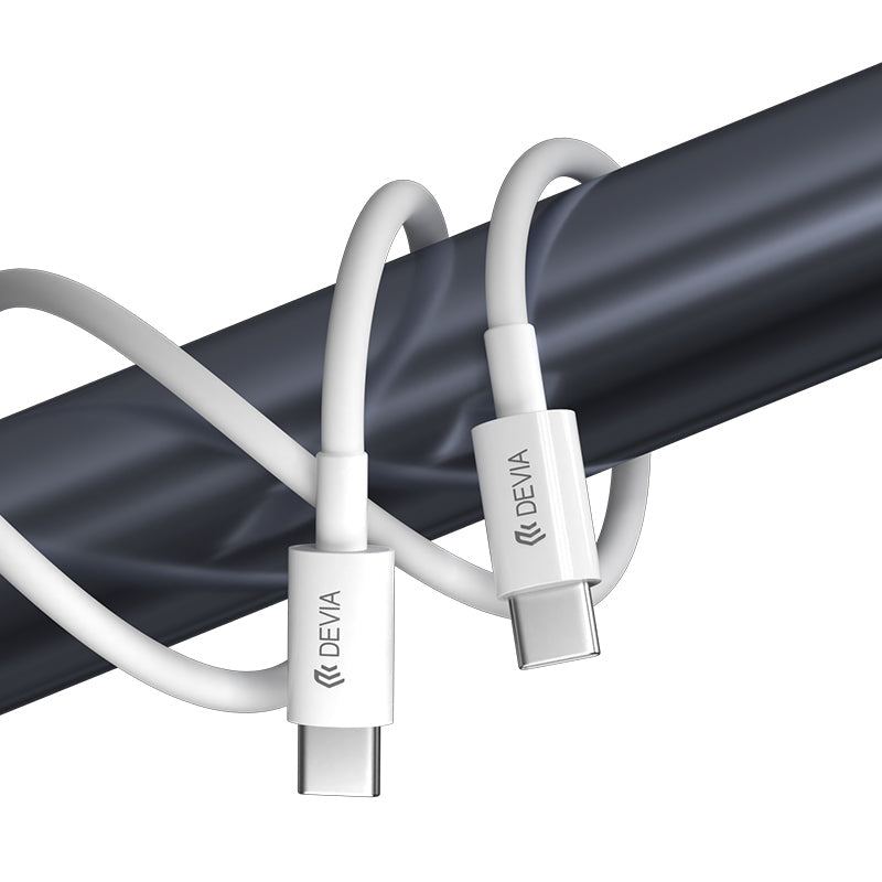 Devia Extreme Speed Series Adaptateur GaN 65W, USB-A + 2 Type-C, avec câble, prise EU