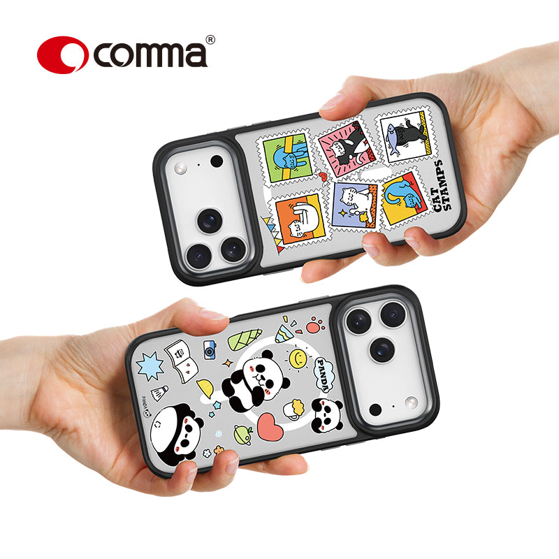 Comma Coque magnétique antichoc PANDA Cultural Series pour iPhone 17 Air