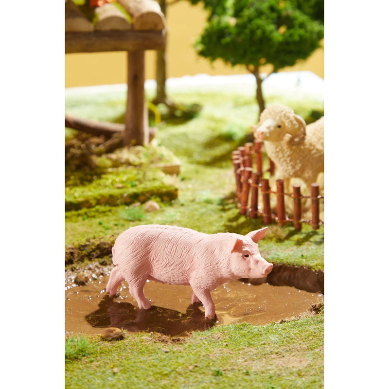 Mideer Coffret de Figurines Animaux de la Ferme : 11 Pièces