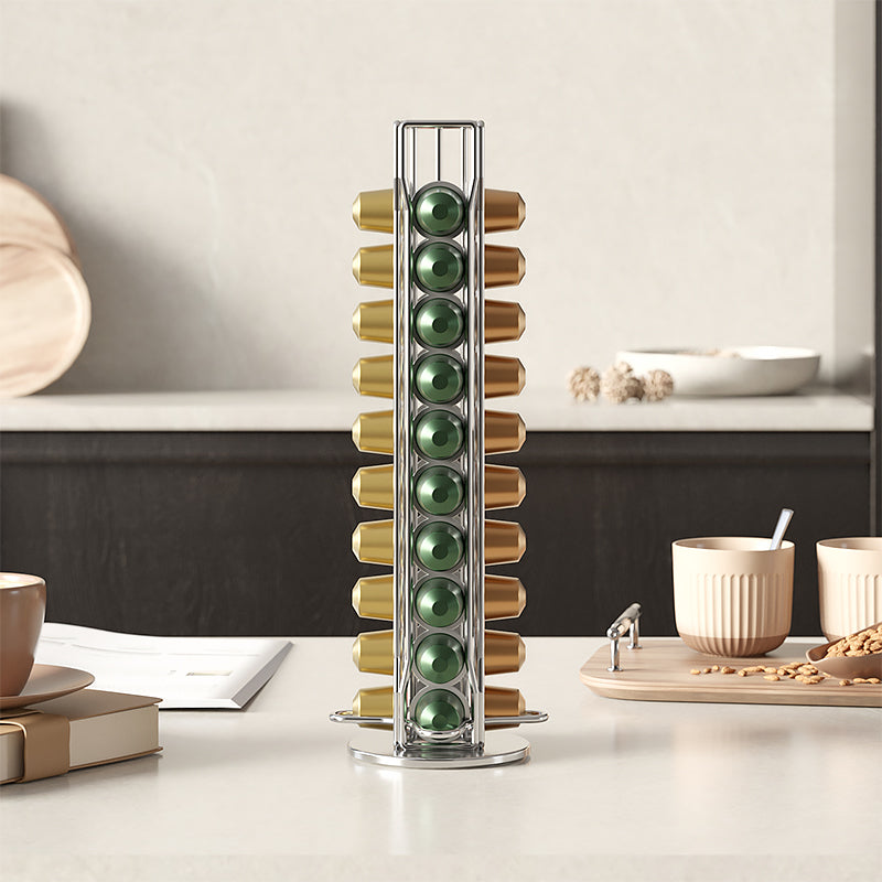 Porte Capsules Café pour Nespresso Original Line: Capacité 40 Capsules