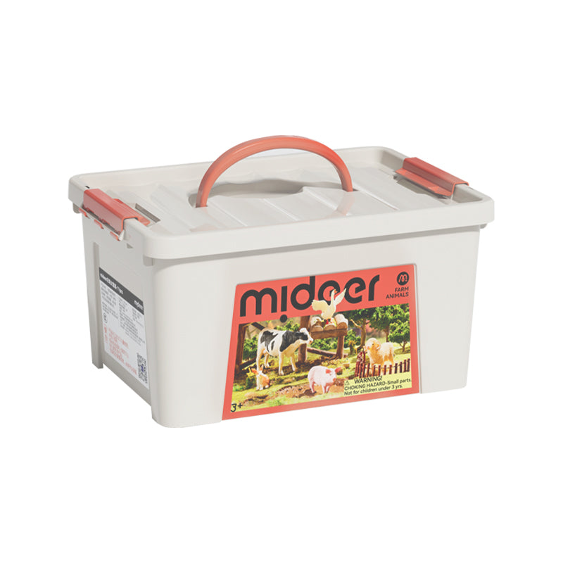 Mideer Coffret de Figurines Animaux de la Ferme : 11 Pièces