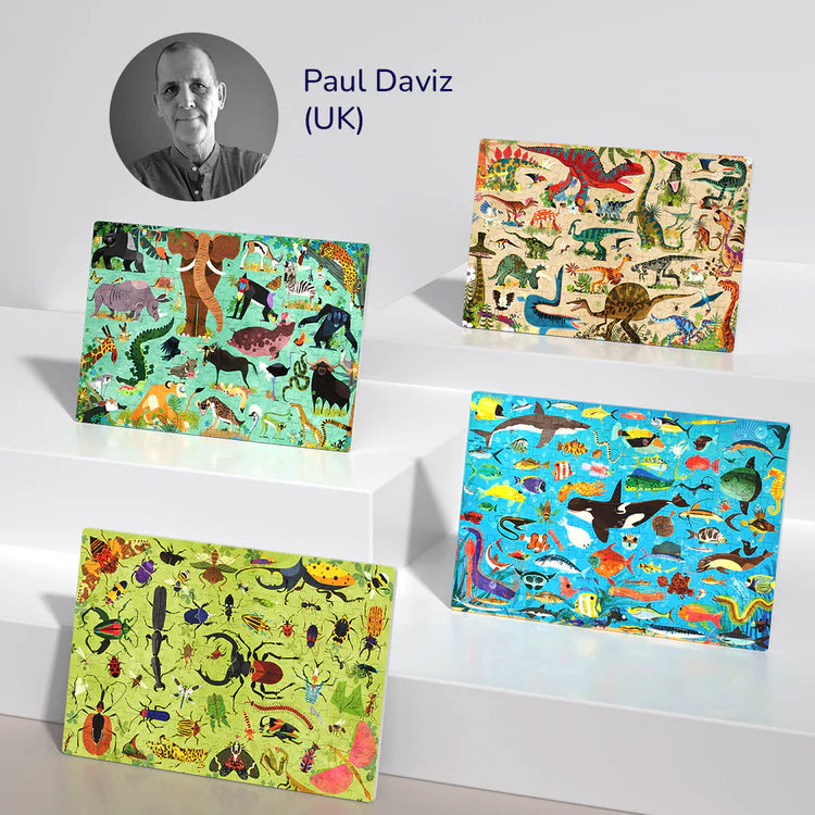 Mideer Puzzle Let’s Learn : Voyage dans l’Océan, 126 pièces