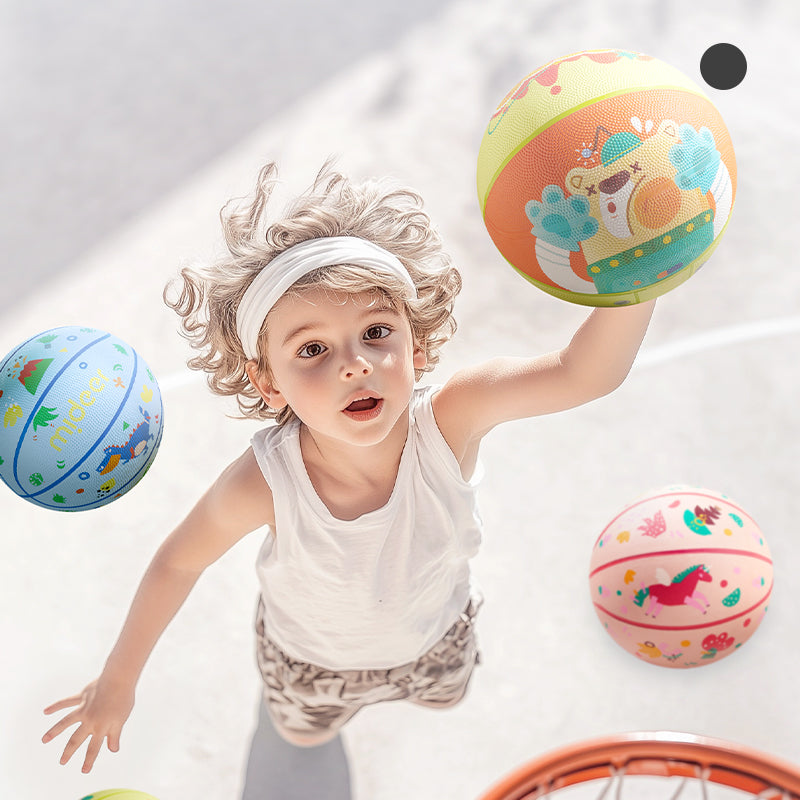 Mideer Ballon de Basket pour enfants taille 5 : Bear Warrior