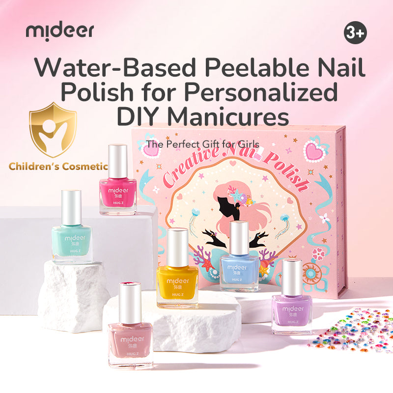 Mideer Kit Créatif pour Ongles : Univers Fantaisie