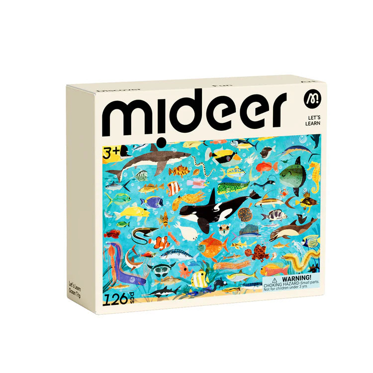 Mideer Let's Learn Puzzle: Ocean Trip 126P