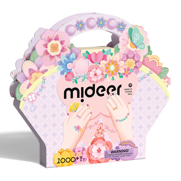 Mideer Pack de Stickers d’Habillage Fée du Jardin, 1000+ pièces
