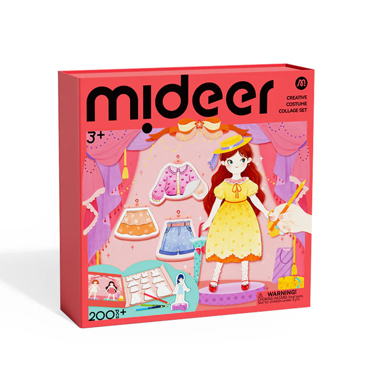 Mideer DIY Post-it Dress-Up, Collage de Costumes : Sweetheart