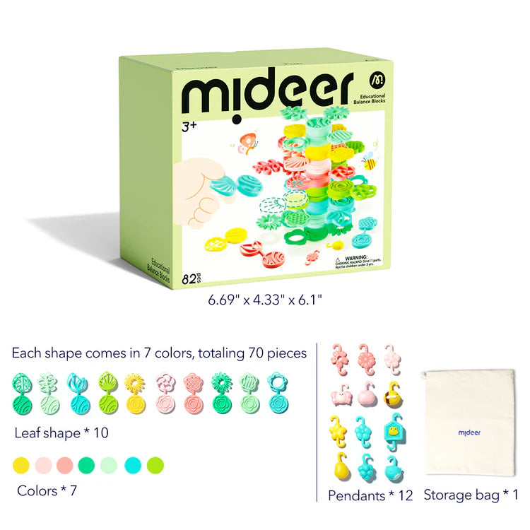 Mideer Blocs d’Équilibre Éducatifs : L’Arbre de la Sagesse