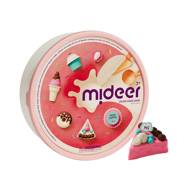Mideer Set de Sable Magique, Douceurs Sucrées