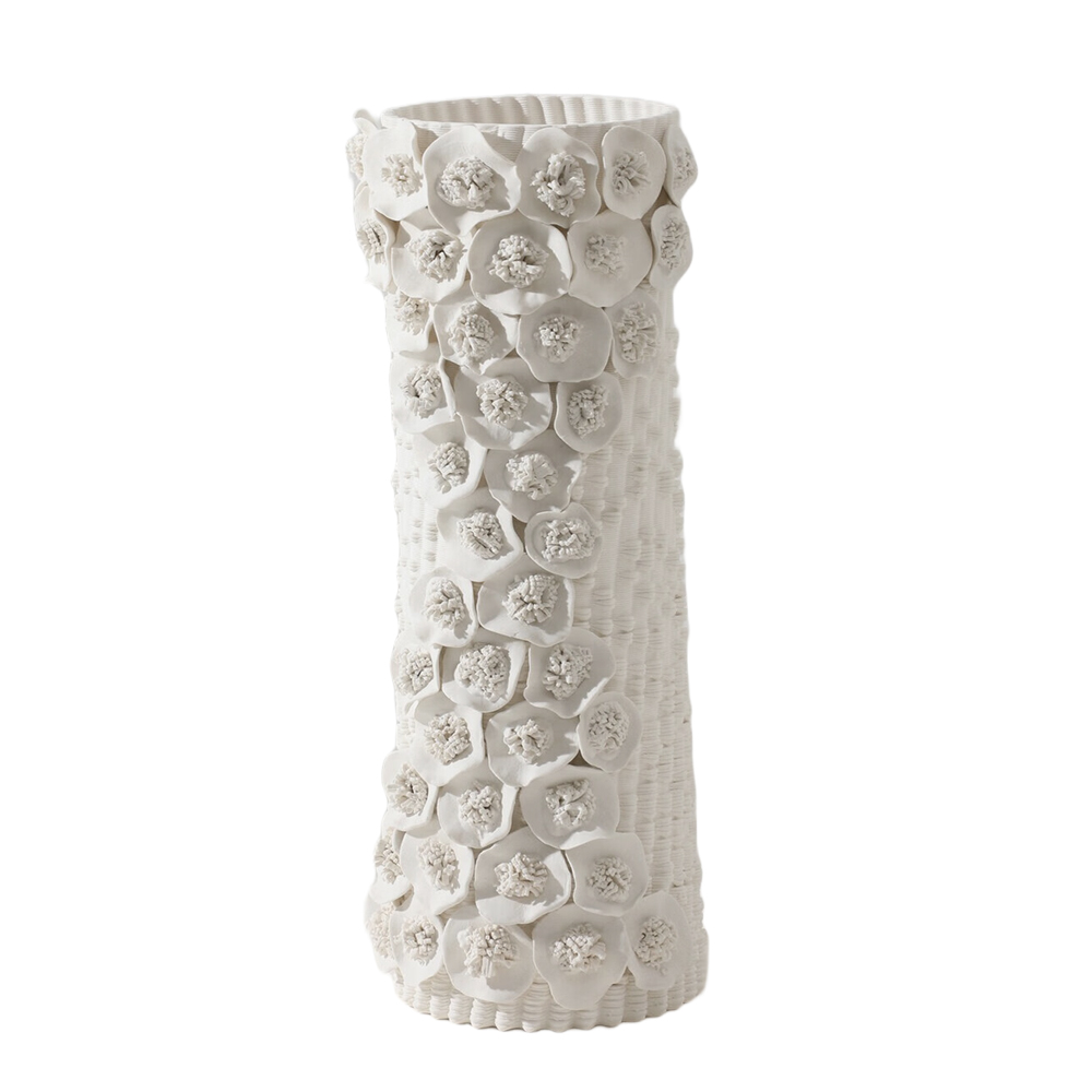 Vase Floral 3D en Céramique Haut de Gamme