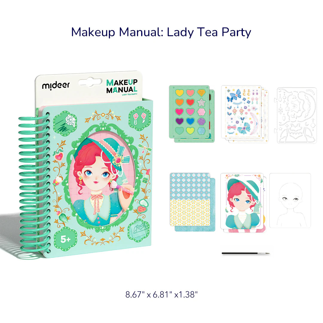 Mideer Manuel de Maquillage : Lady Tea Party