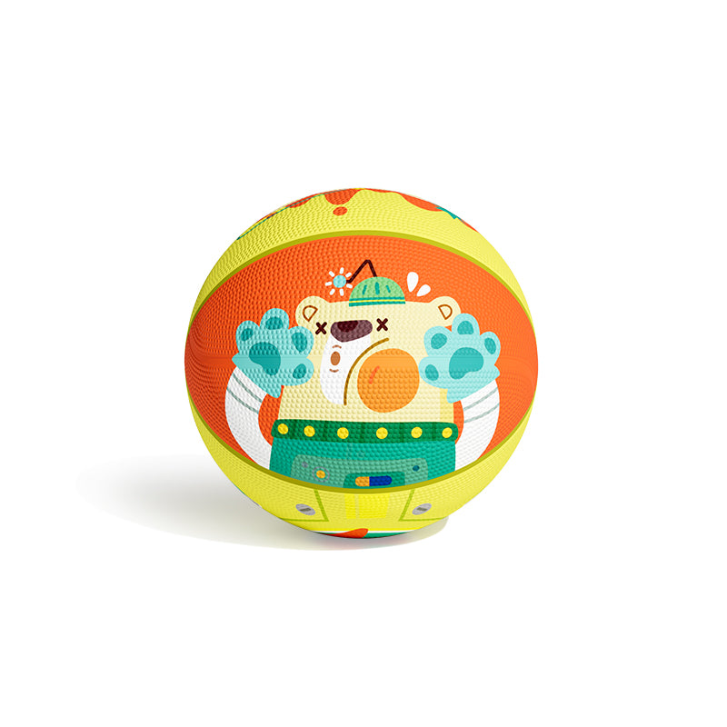 Mideer Ballon de Basket pour enfants taille 3 : Bear Warrior