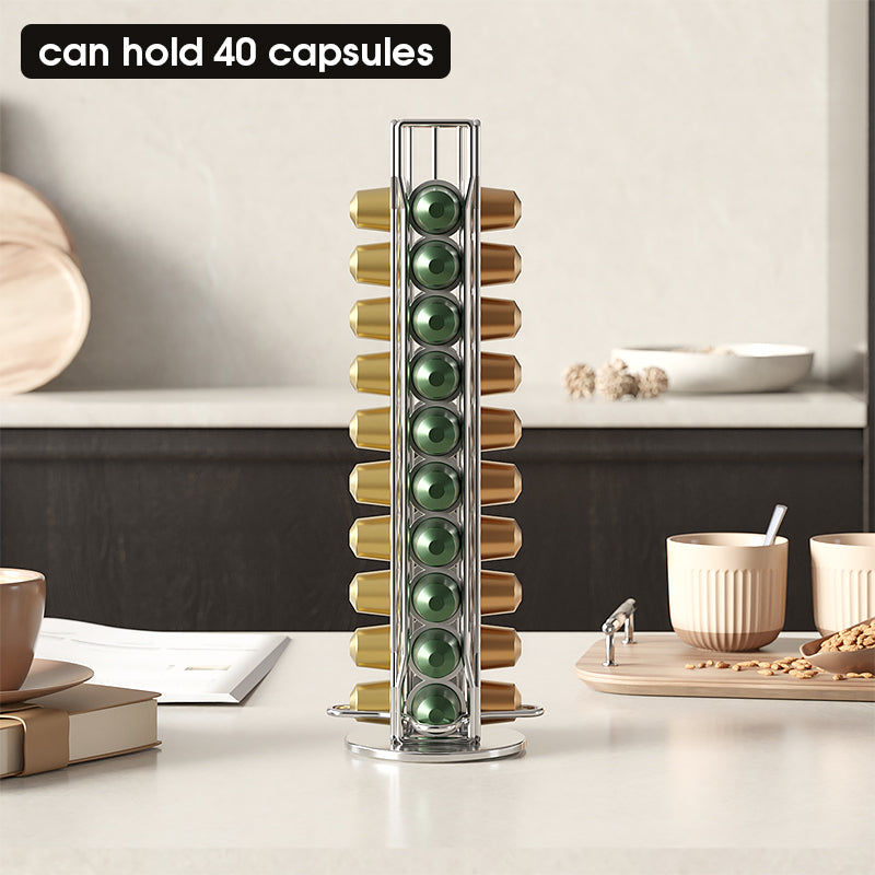 Porte Capsules Café pour Nespresso Original Line: Capacité 40 Capsules