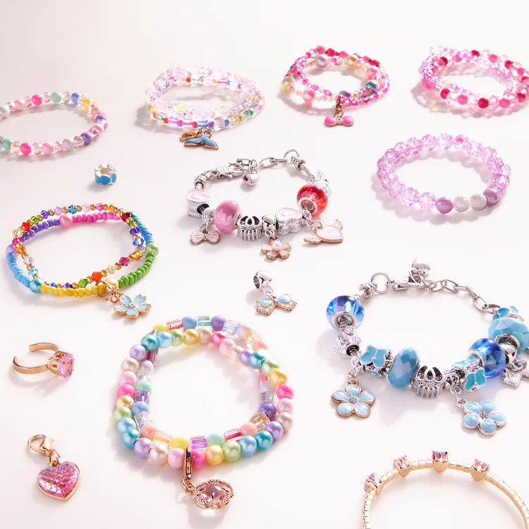 Mideer Kit DIY de Perles à Enfiler : Bijoux Fantastiques