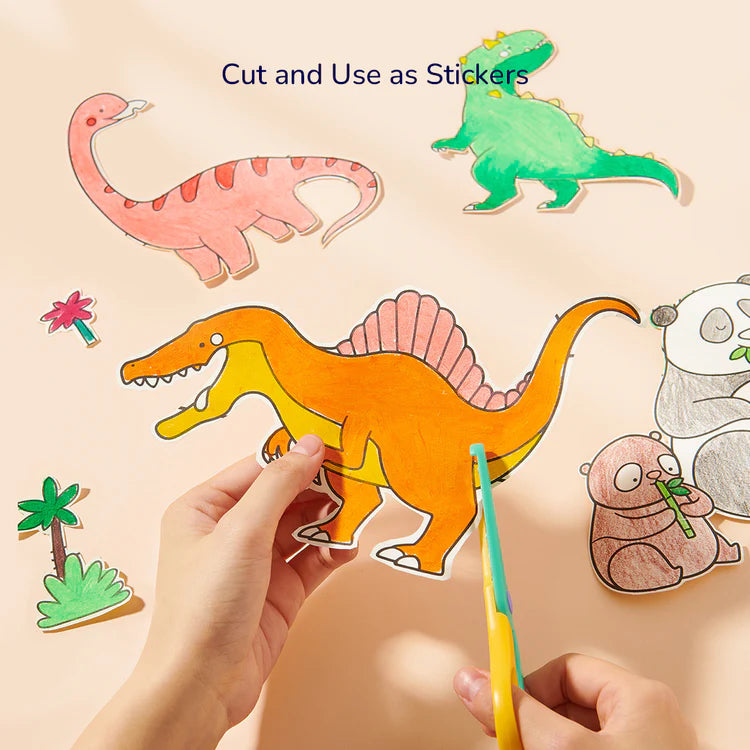 Mideer Rouleau de Coloriage Géant 10 Mètres : Jungle