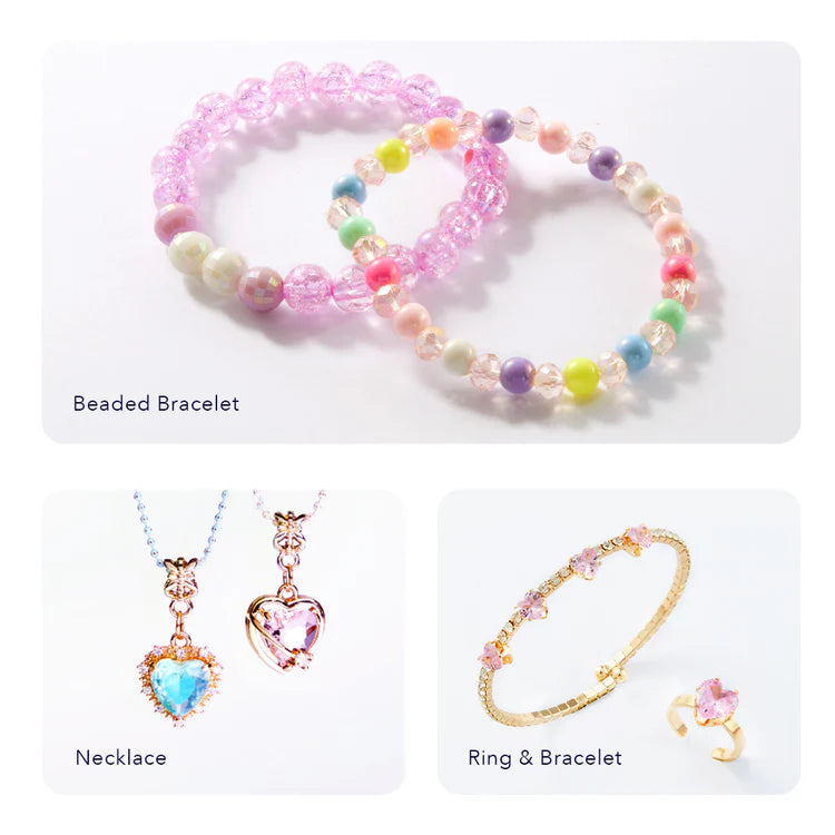 Mideer Kit DIY de Perles à Enfiler : Bijoux Fantastiques
