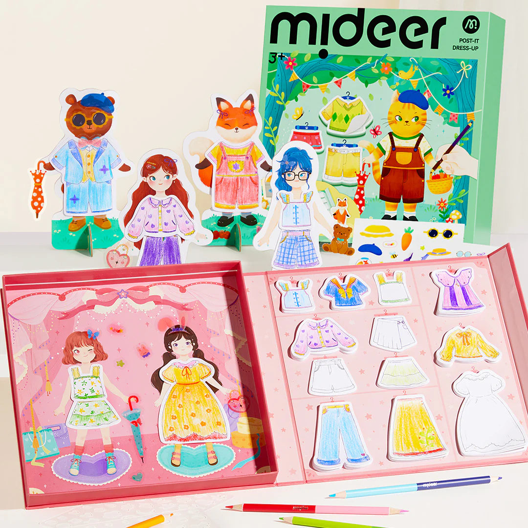 Mideer DIY Post-it Dress-Up, Collage de Costumes : Sweetheart