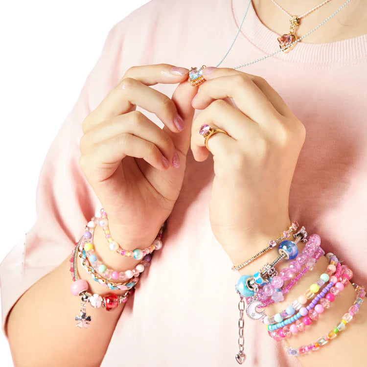 Mideer Kit DIY de Perles à Enfiler : Bijoux Fantastiques