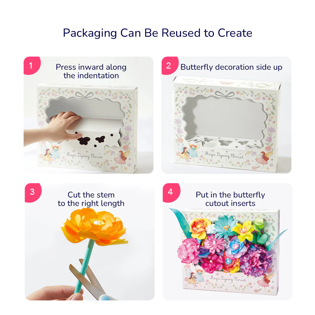 Mideer Kit Créatif Fleuriste Magique