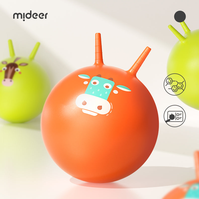 Mideer Ballon Rebondissant Sensoriel : Moo Moo Cow