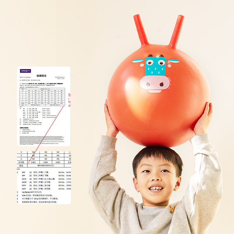 Mideer Ballon Rebondissant Sensoriel : Moo Moo Cow