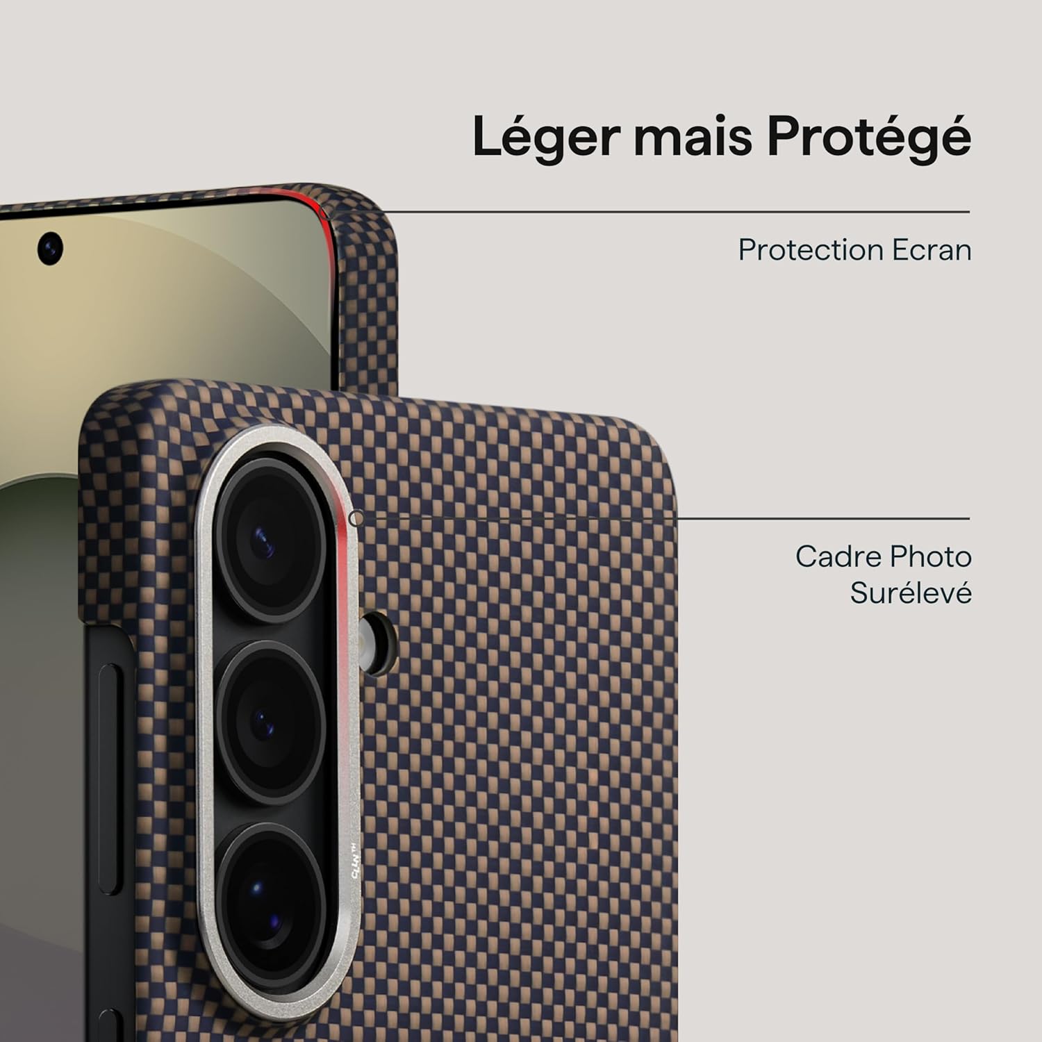 PITAKA Coque Ultra Mince pour Samsung Galaxy S26 Ultra Sunset avec (Bouton Aaron)