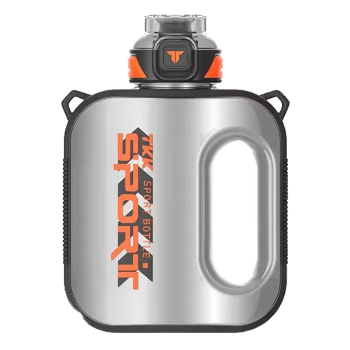 TKK Gourde de Sport en Tritan avec paille, sans BPA, idéale pour le Sport