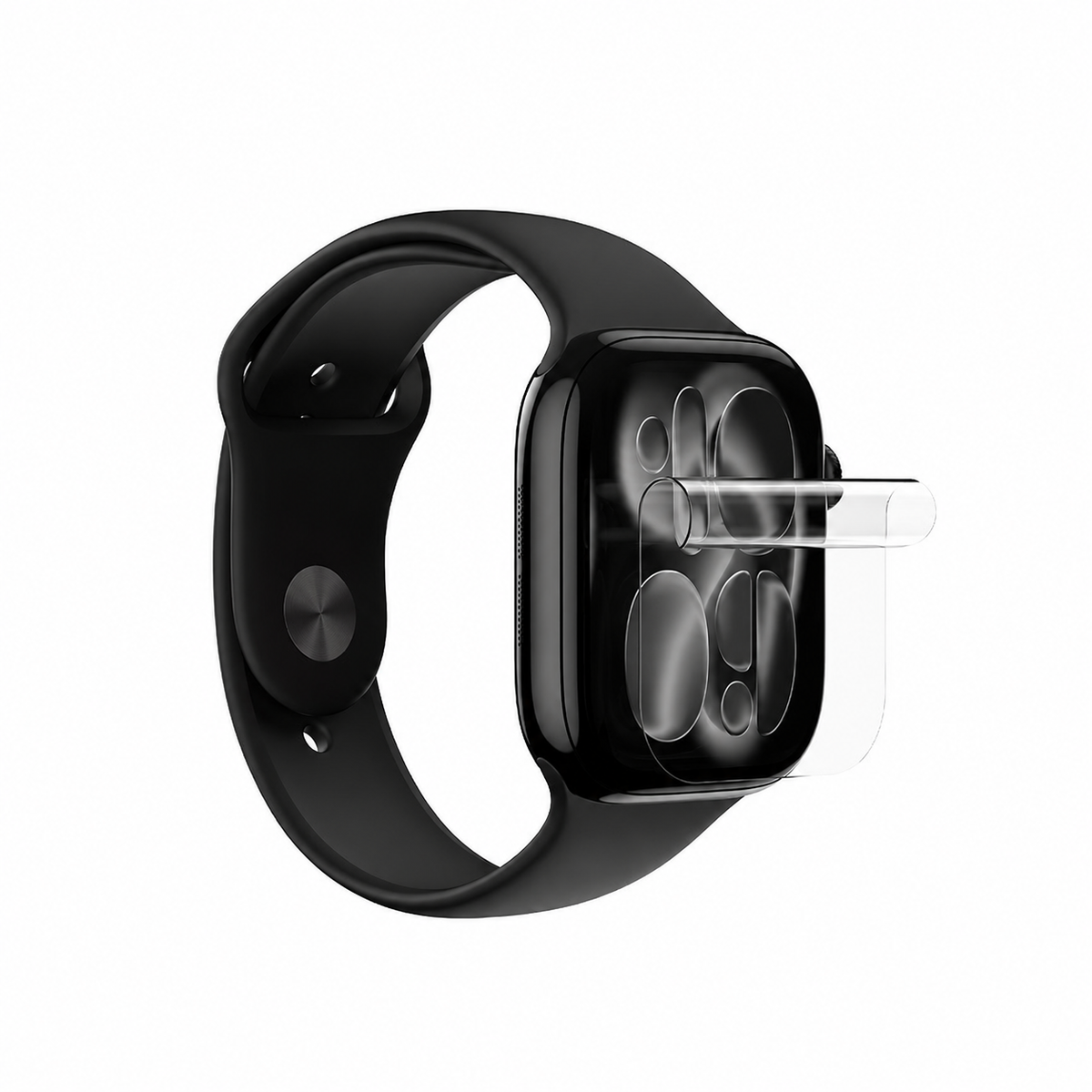 Devia Van Series Film de Protection Écran, avec Outil d’installation pour Apple Watch 40/41mm