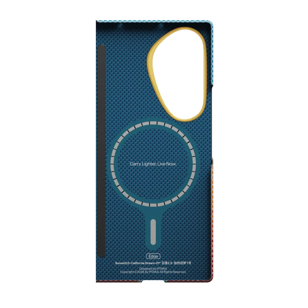 PITAKA Coque Edge pour Samsung Galaxy Z Fold8 Ultra California Dream-01