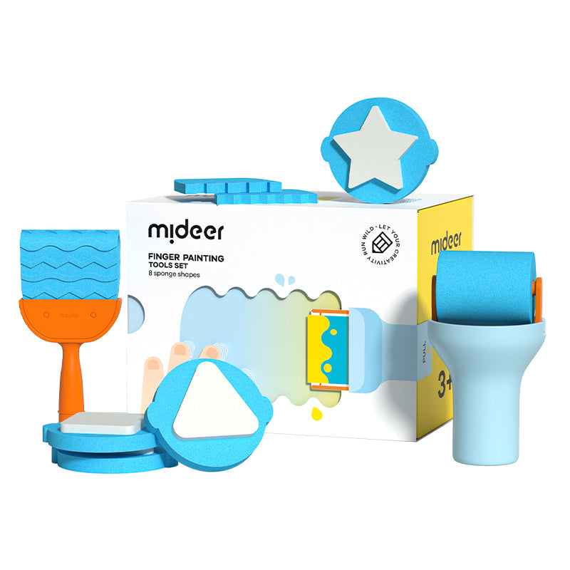 Mideer Set d’outils pour peinture au doigt
