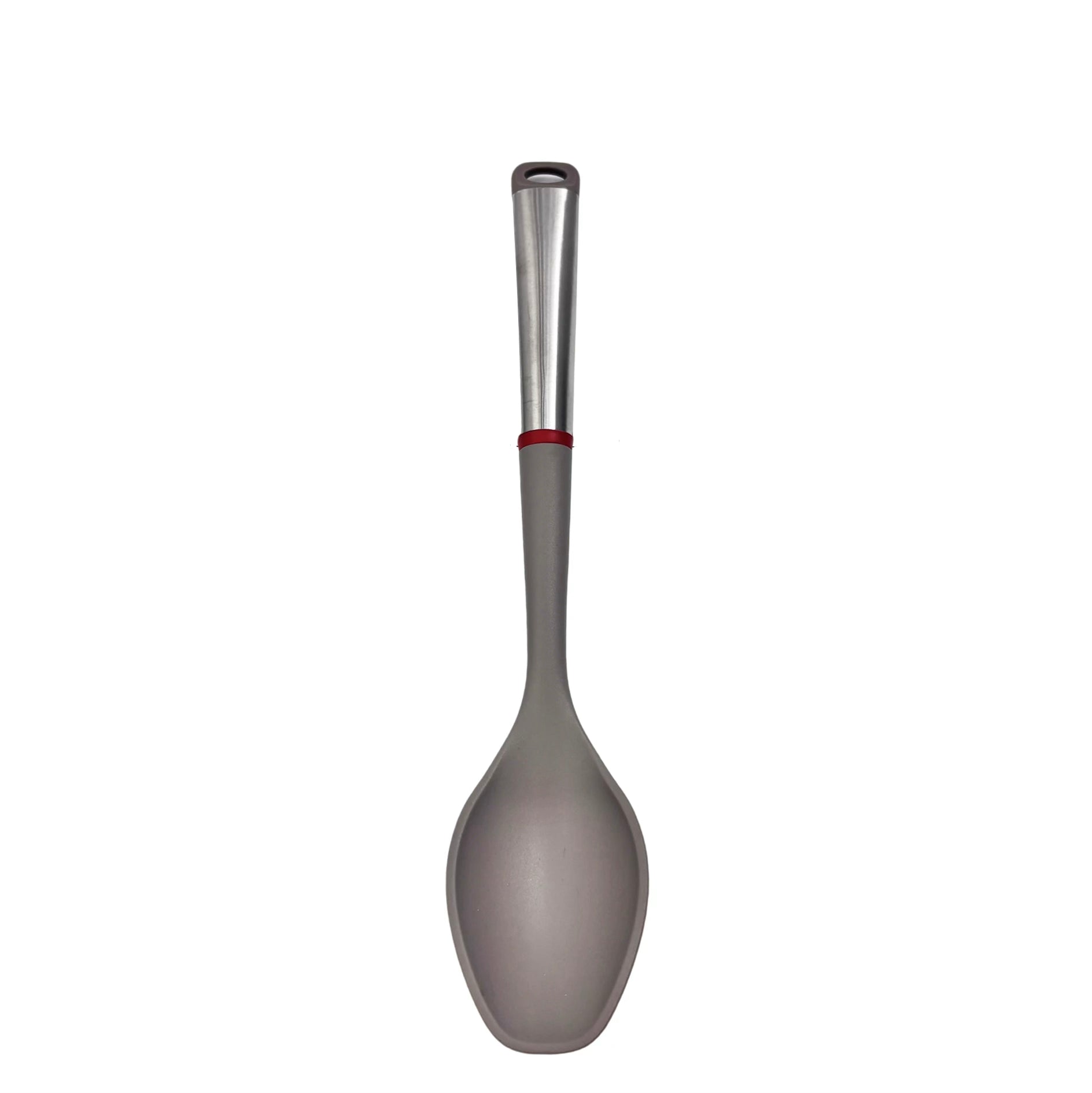Set d’Ustensiles de Cuisine 6 Pièces en Silicone, Outils de Cuisson Antiadhésifs avec Manches en Acier Inoxydable