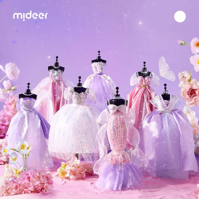 Mideer Maison de Création de Mode : Kit DIY pour Créer sa Propre Robe