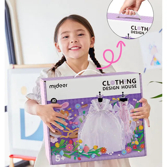 Mideer Maison de Création de Mode : Kit DIY pour Créer sa Propre Robe