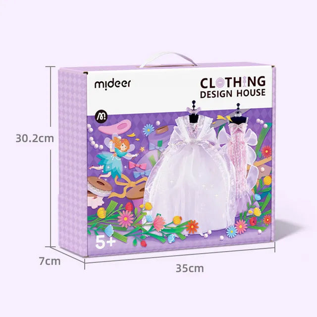Mideer Maison de Création de Mode : Kit DIY pour Créer sa Propre Robe