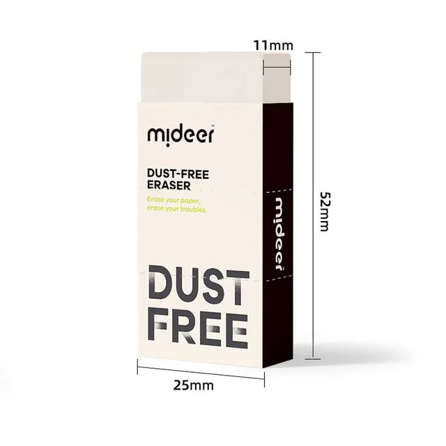 Mideer Pack de Gommes sans poussière, 3 pièces