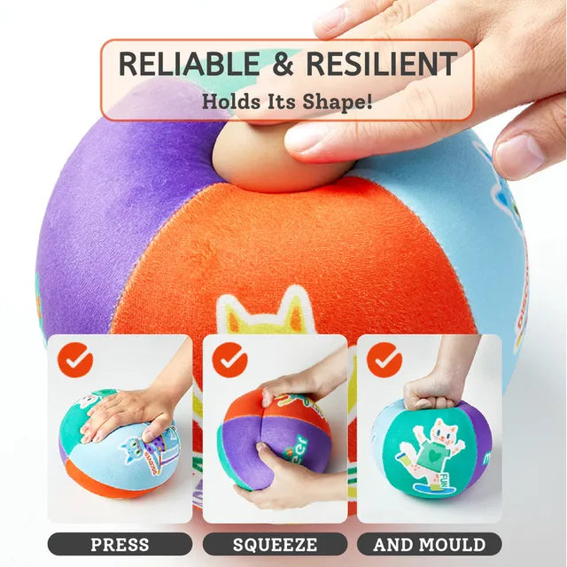 Mideer Balle rebondissante silencieuse et douce
