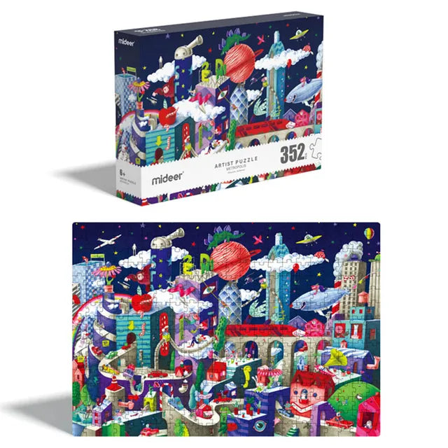 Mideer Puzzle d’Artiste : Métropole 352 pièces