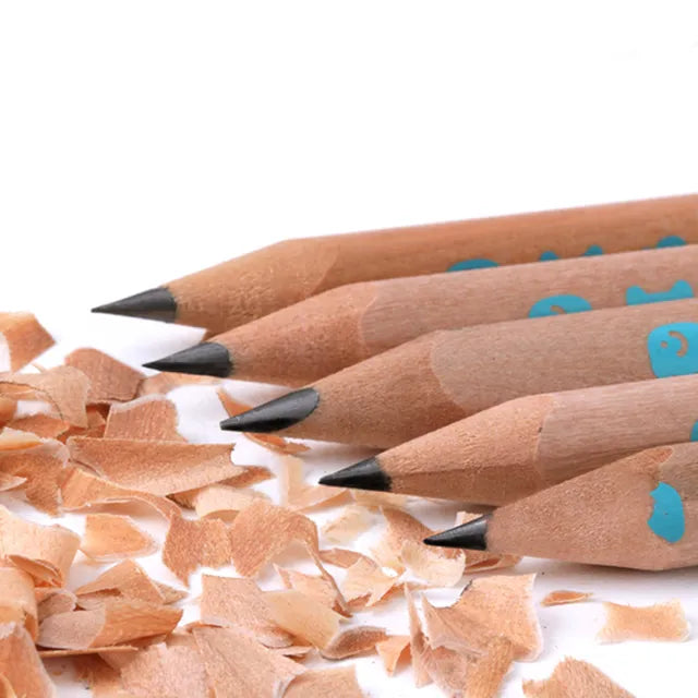 Mideer Crayons triangulaires 4B, 6 pièces