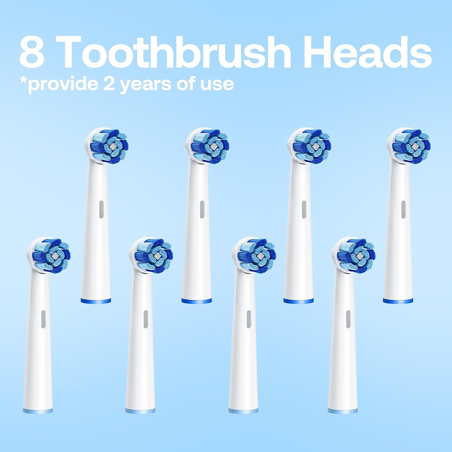 Bitvae R2 Brosse à Dents électrique Rotative avec 8 Têtes de Brosse