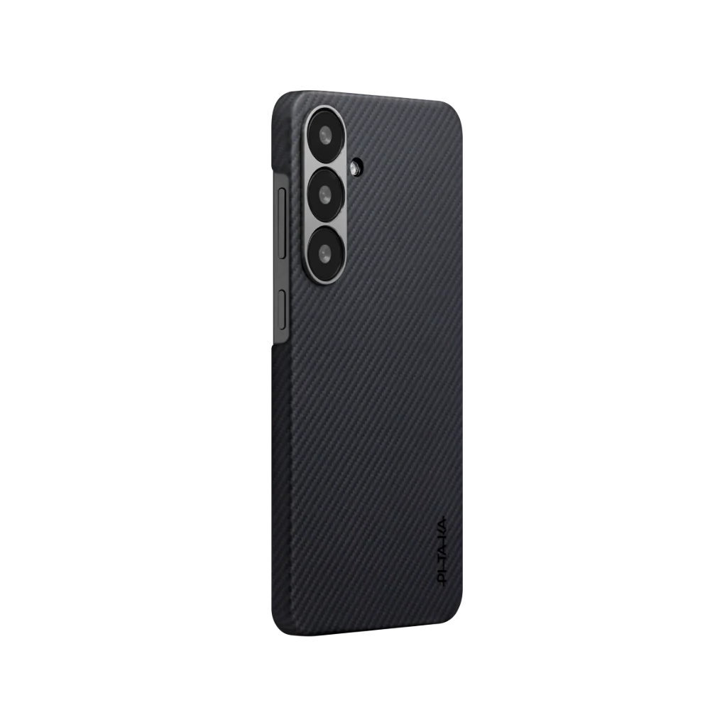 PITAKA Coque Ultra Mince pour Samsung Galaxy S25+ Black/Grey
