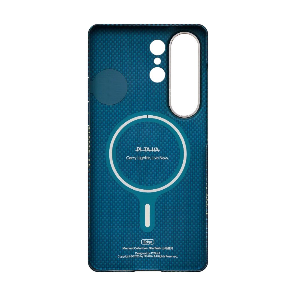 PITAKA Coque Ultra Mince pour Samsung Galaxy S26 Ultra Milky Way Galaxy avec (Bouton Aaron)
