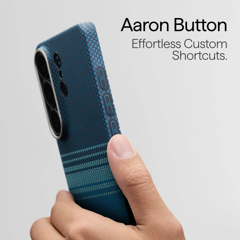 PITAKA Coque Ultra Mince pour Samsung Galaxy S26 Ultra Moonrise avec (Bouton Aaron)