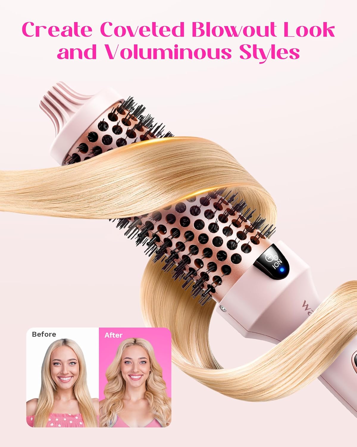 Wavytalk Blowout Boost, Brosse Thermique