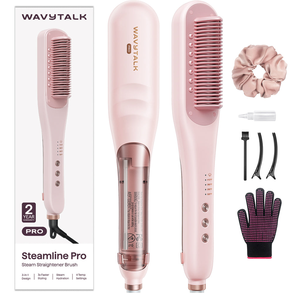 Wavytalk Steamline Pro Brosse Lissante 3-en-1