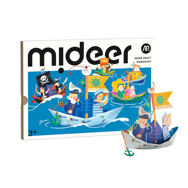 Mideer Atelier de Création en Papier : Exploration Nautique