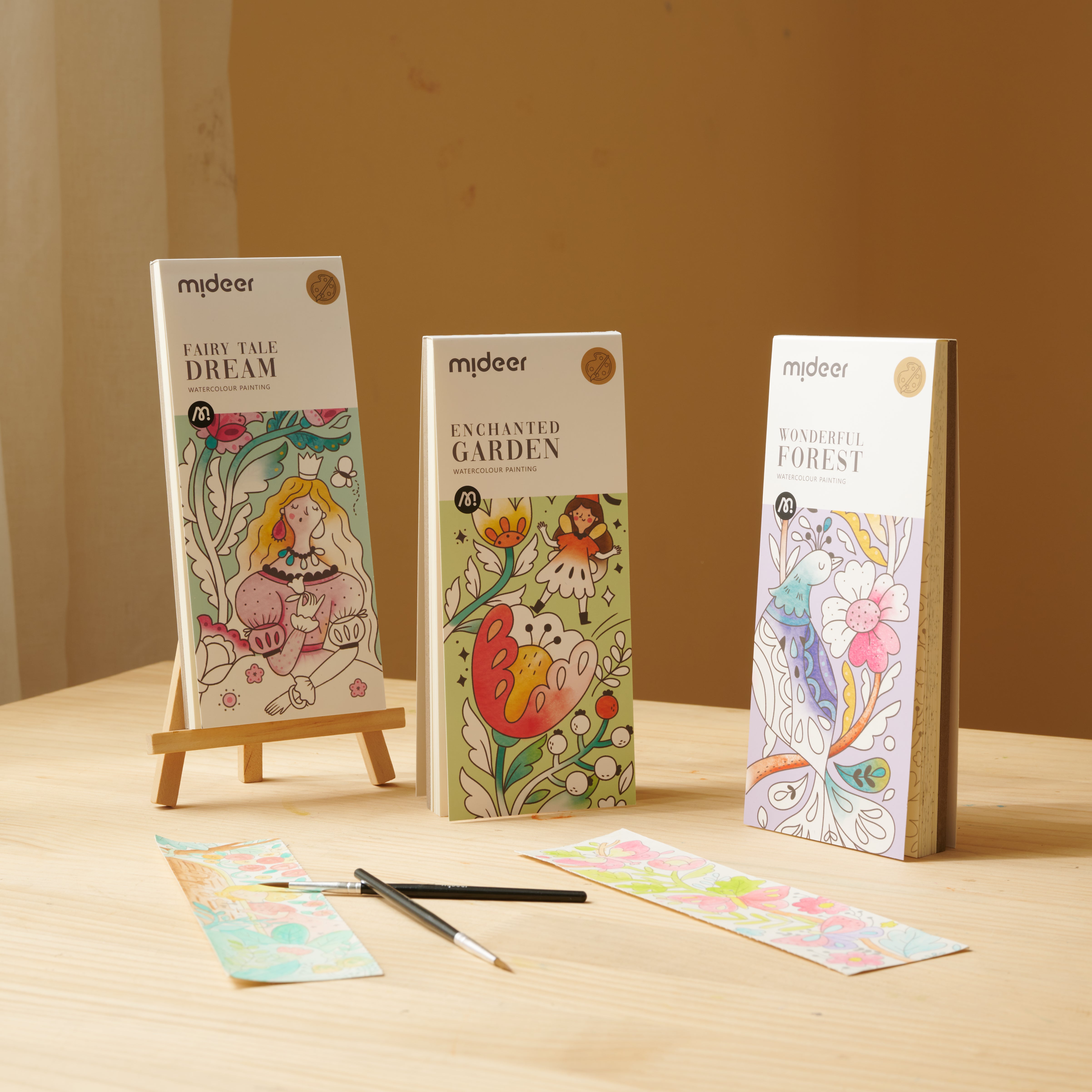 Mideer Set de Peinture Aquarelle 3-en-1