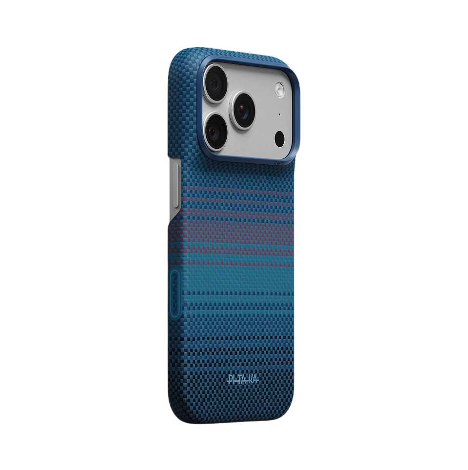 PITAKA Coque Edge pour iPhone 18 Pro Midnight (PitaTap™)