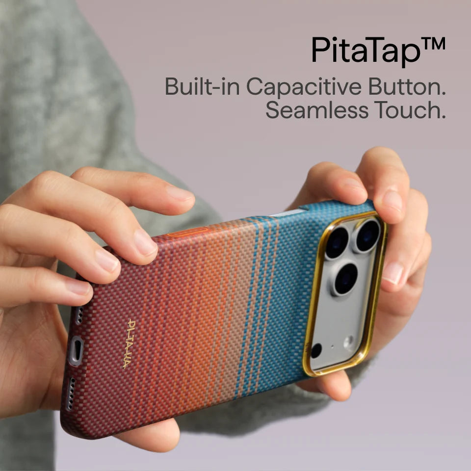 PITAKA Coque Edge pour iPhone 18 Pro California Dream-01 (PitaTap™)