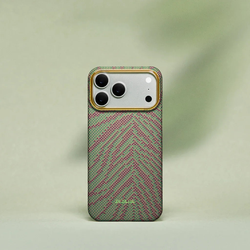 PITAKA Coque Ultra Mince pour iPhone 17 Pro Max Sprout Surge avec (PitaTap™)