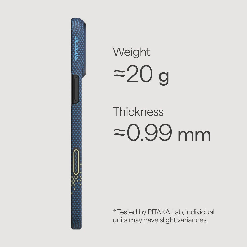 PITAKA Coque Ultra Mince pour iPhone 17 Pro Max Milky Way Galaxy avec (PitaTap™)